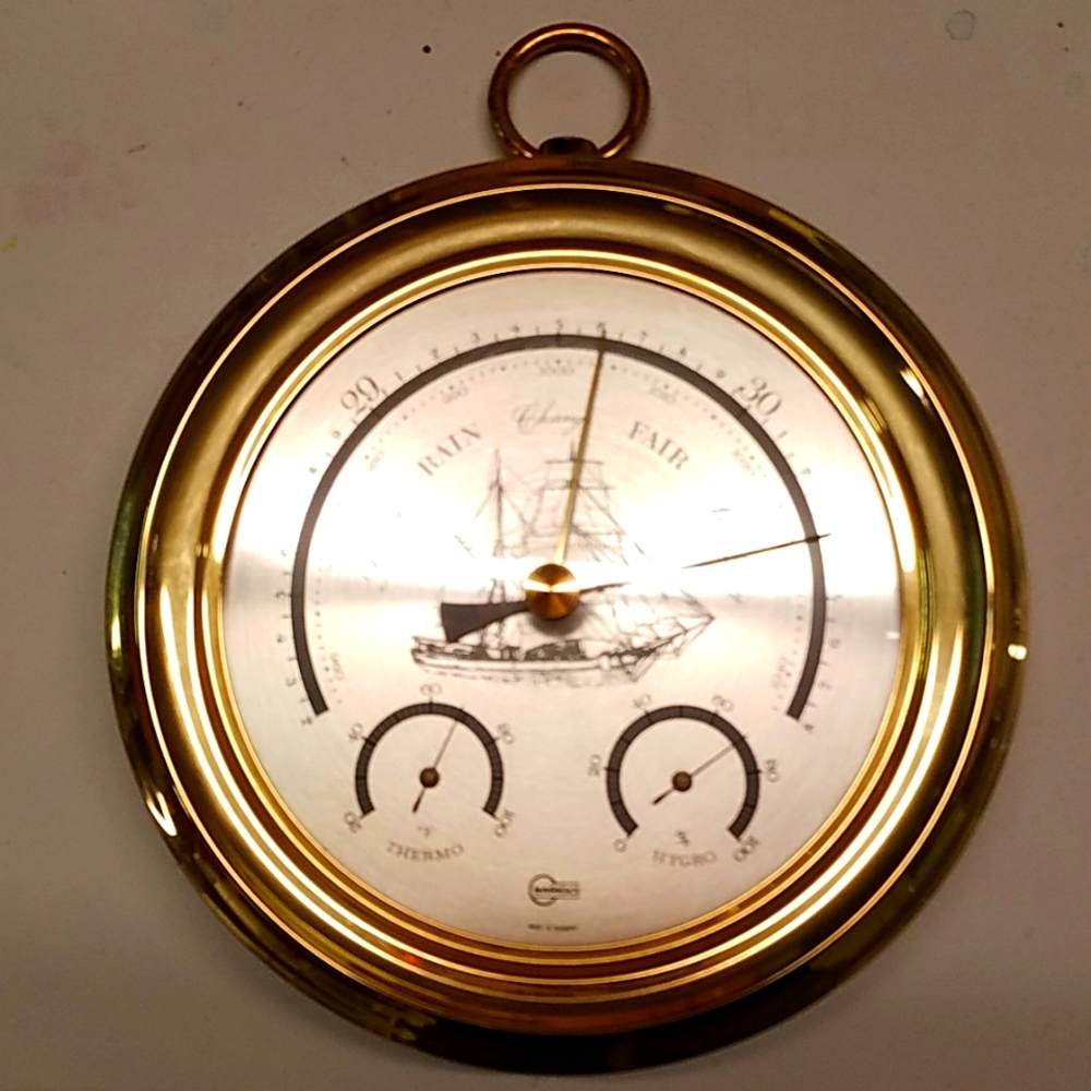 Brass Hygrometer